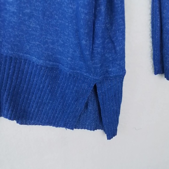 Per Se Womens Sweater 3X Blue Long Sleeve Knit Top Relax Fit Scoop Neck‎ Ribbed - Picture 10 of 12